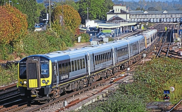 First Refurbished Class 444 In Service For South Western The Railway Hub
