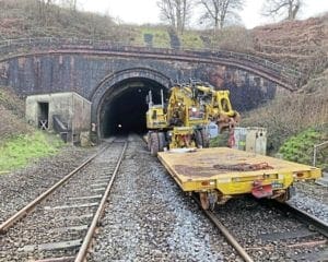 ‘Holly’ and ‘Ivy’ speed up Whiteball Tunnel repairs