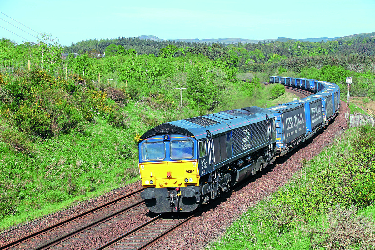 £25million support for for Scottish rail freight industry