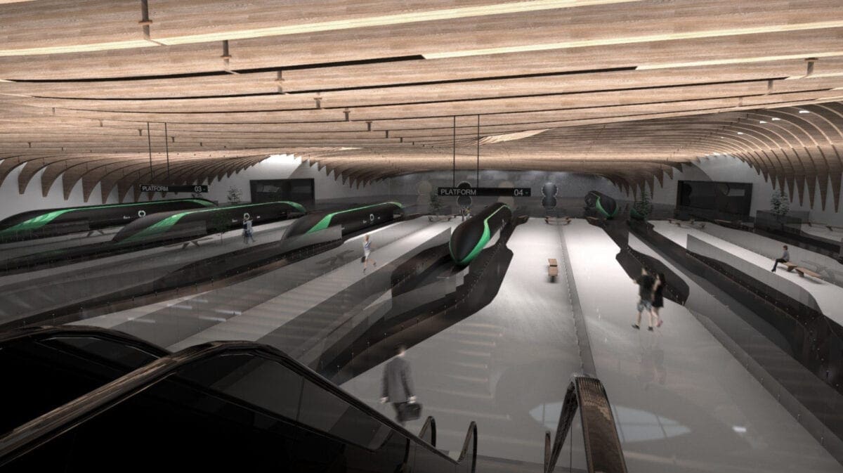 Virtual Hyperloop concept offers glimpse into future of travel | The ...