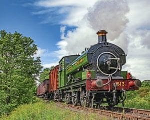No. 813 returns to the North East for Tanfield ‘legends’ gala