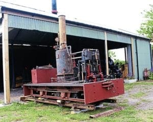 Resident steam loco leaves Purbeck for Westonzoyland