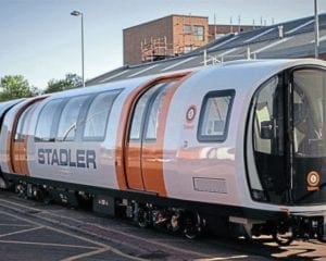 First new Subway train delivered