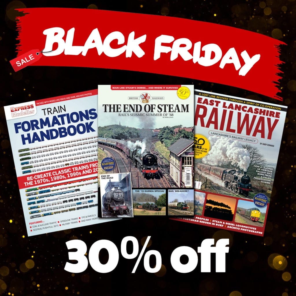 Black Friday railway bookazines