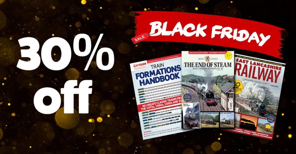 Black Friday railway bookazines