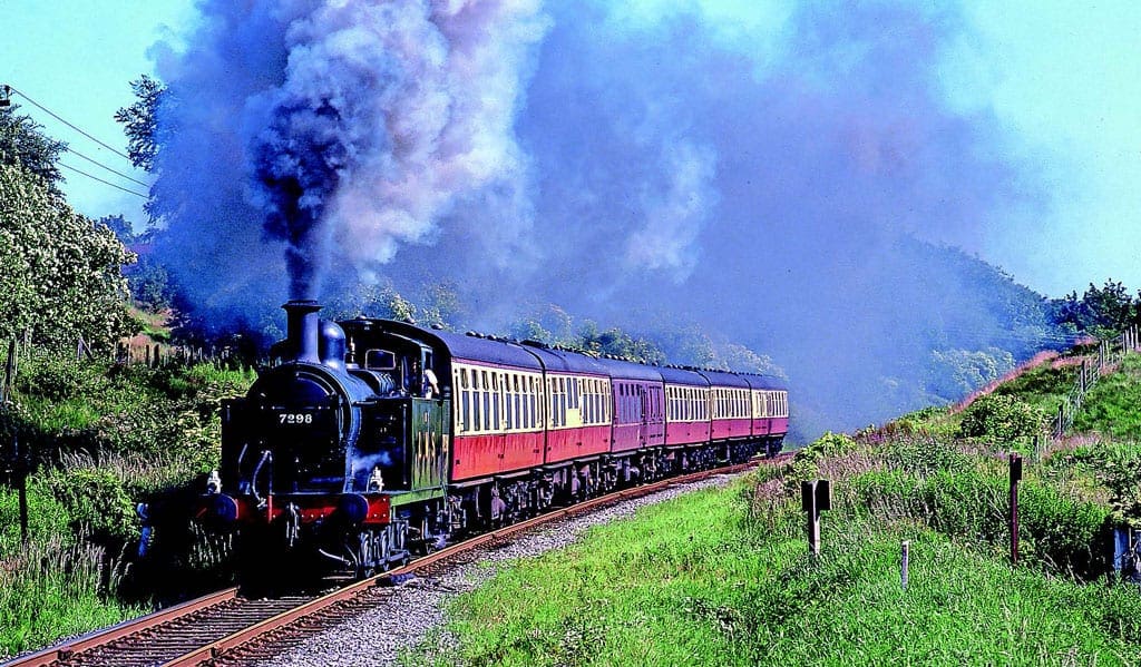 The first former British Railways steam locomotive to be used on the modern-day East Lancashire Railway was LMS 3F 0-6-0 ‘Jinty’ No. 7298, which was owned by Derek Foster. Photo: Mike Taylor