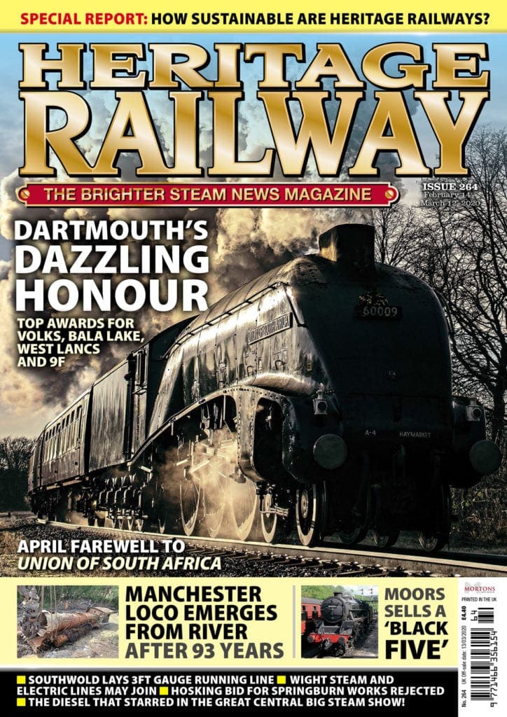 Heritage Railway magazine cover
