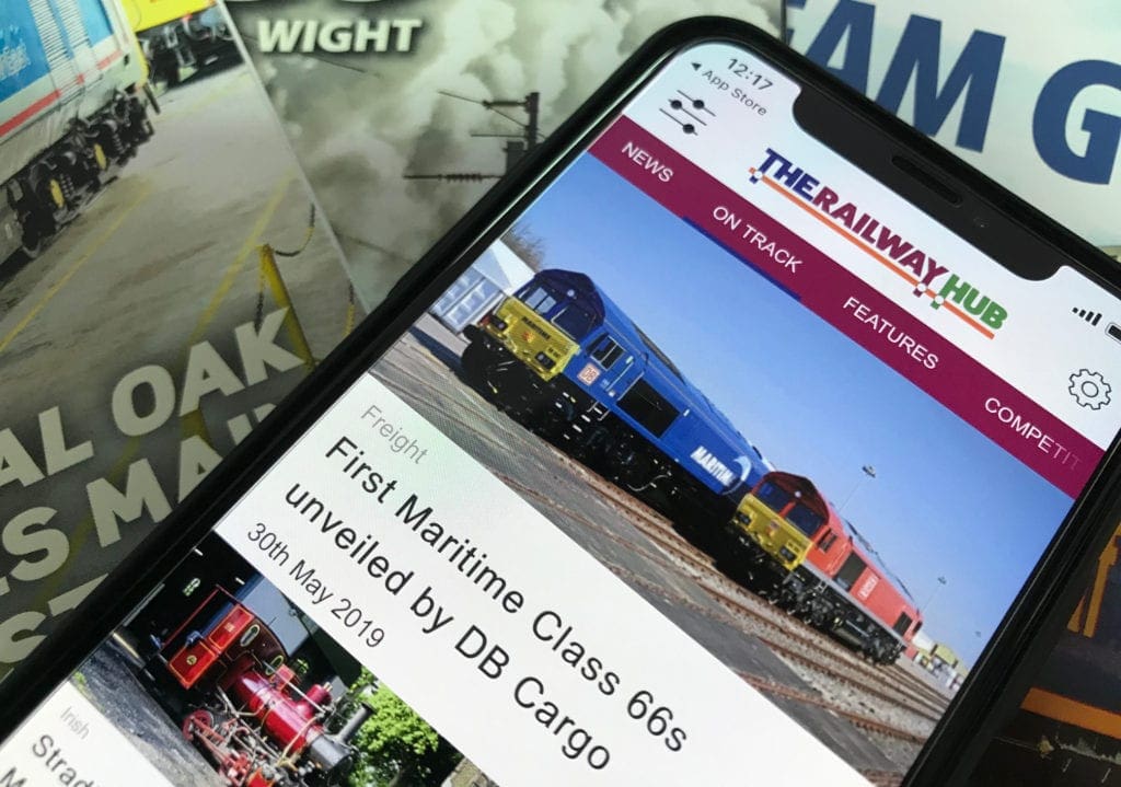 The Railway Hub app