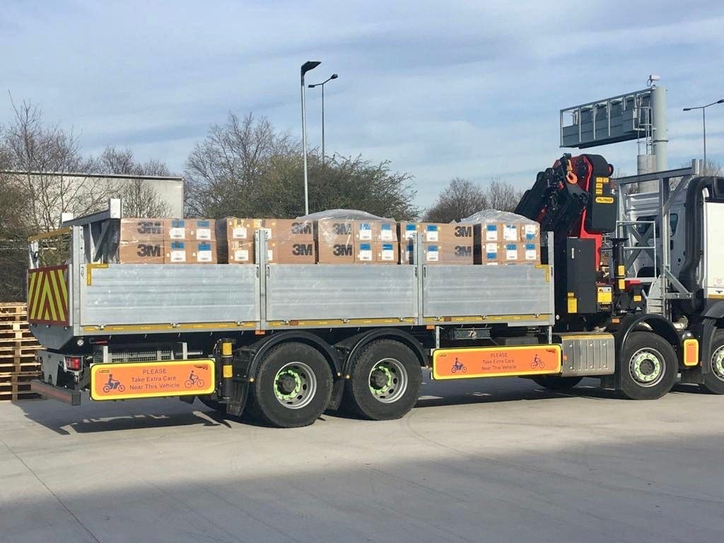 Network Rail supports army to deliver vital medical face masks to NHS frontline