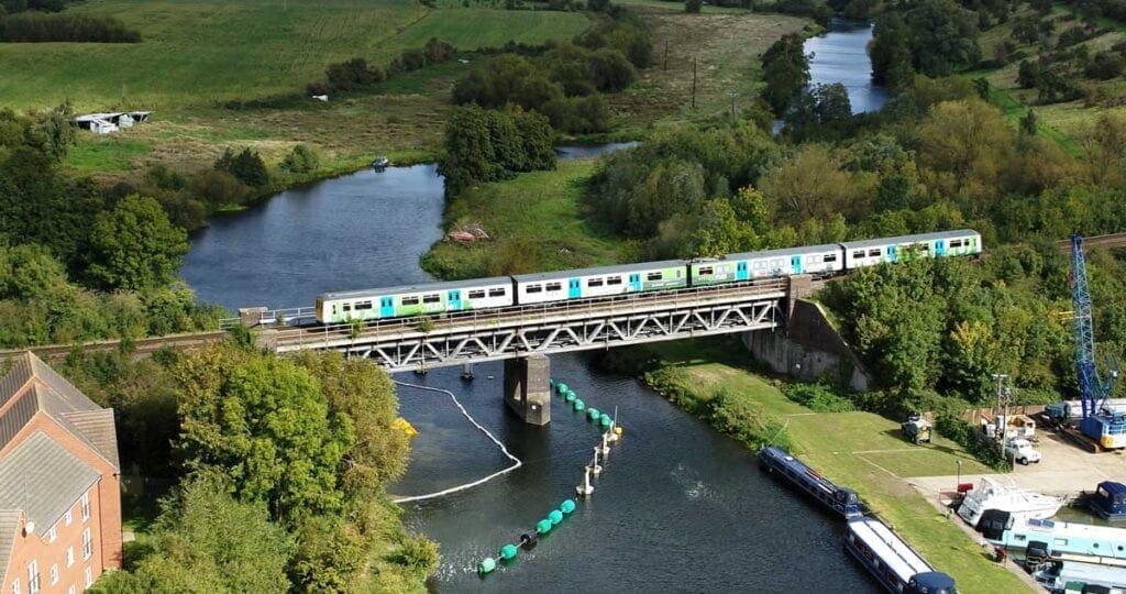 UK's first hydrogen-powered train makes mainline debut