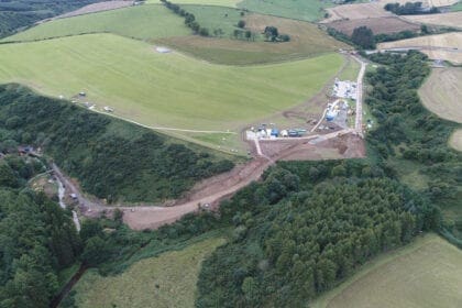 Stonehaven derailment scene. Photo: Network Rail