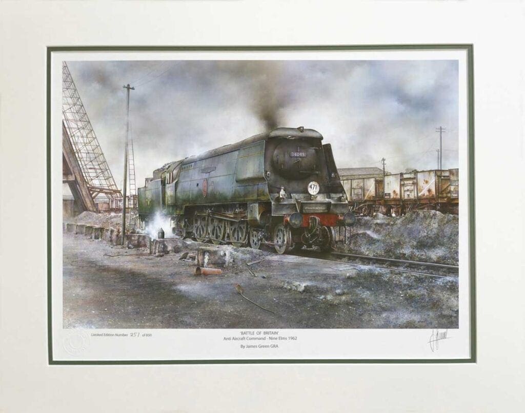 James Green GRA railway prints