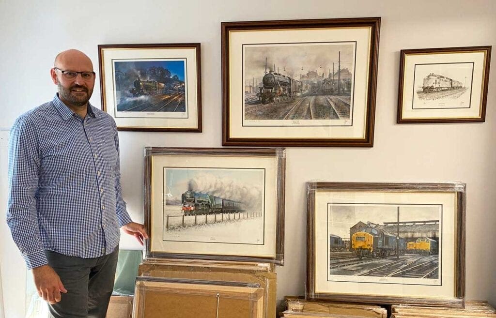 James Green GRA railway prints