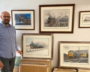 James Green GRA railway prints