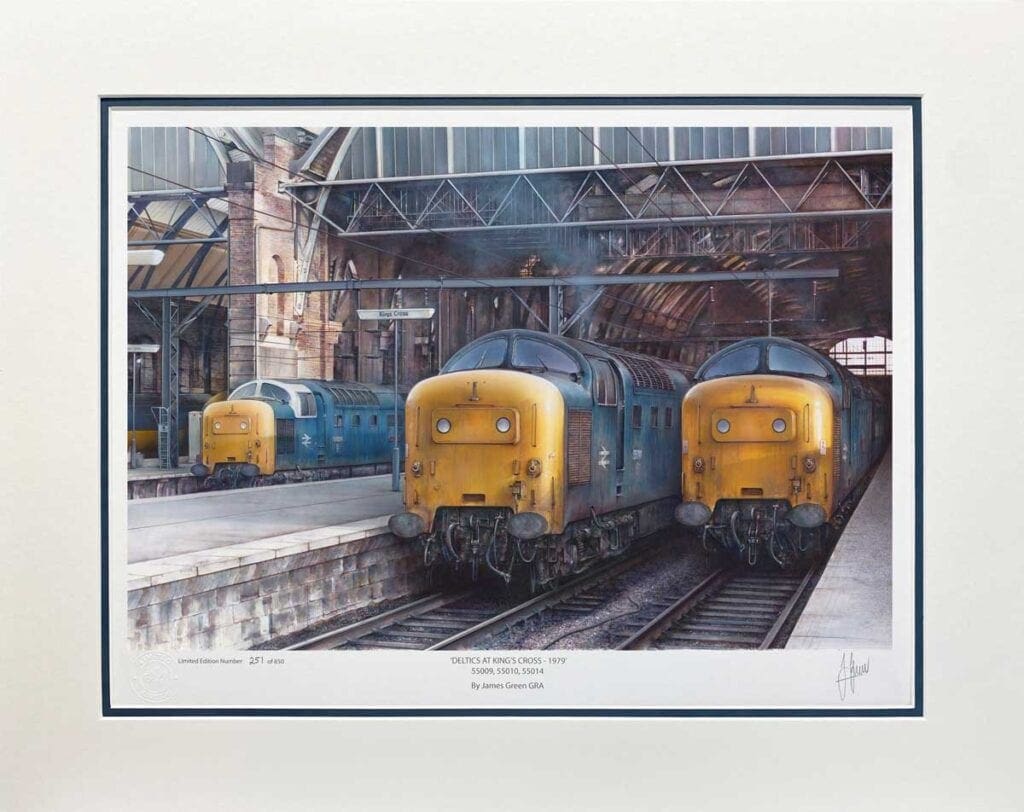 James Green GRA railway prints