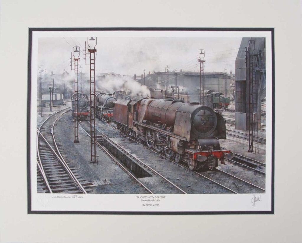 James Green GRA railway prints