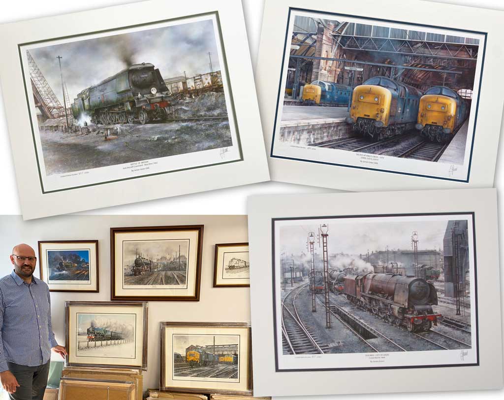 James Green GRA railway prints