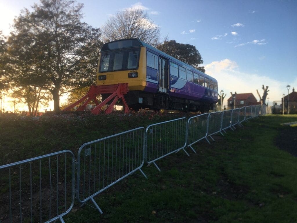 Network Rail teams in the North East have volunteered their skills to help a primary school in County Durham acquire two disused railway carriages and convert them into a school library.