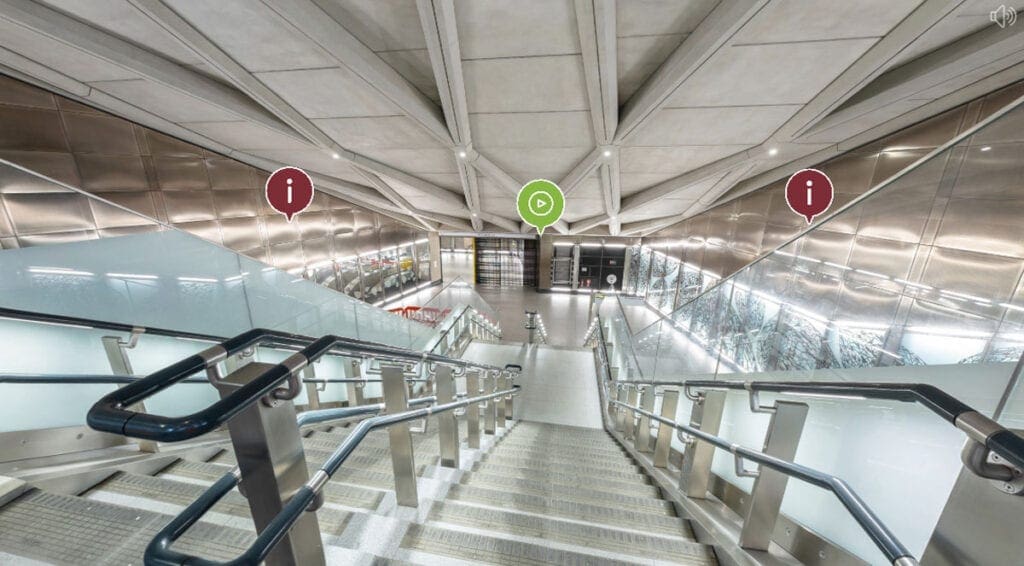 WATCH: 360-degree virtual tour of Farringdon Elizabeth line station