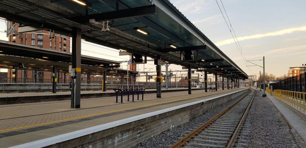 Network Rail has released photos of a brand-new platform, Platform 0, at Leeds station following its completion over the festive period.