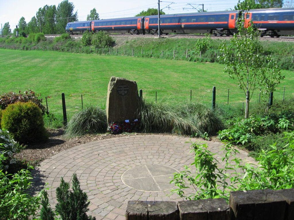 Great Heck train crash memorial