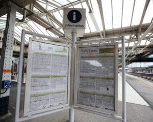 Rail timetables boost