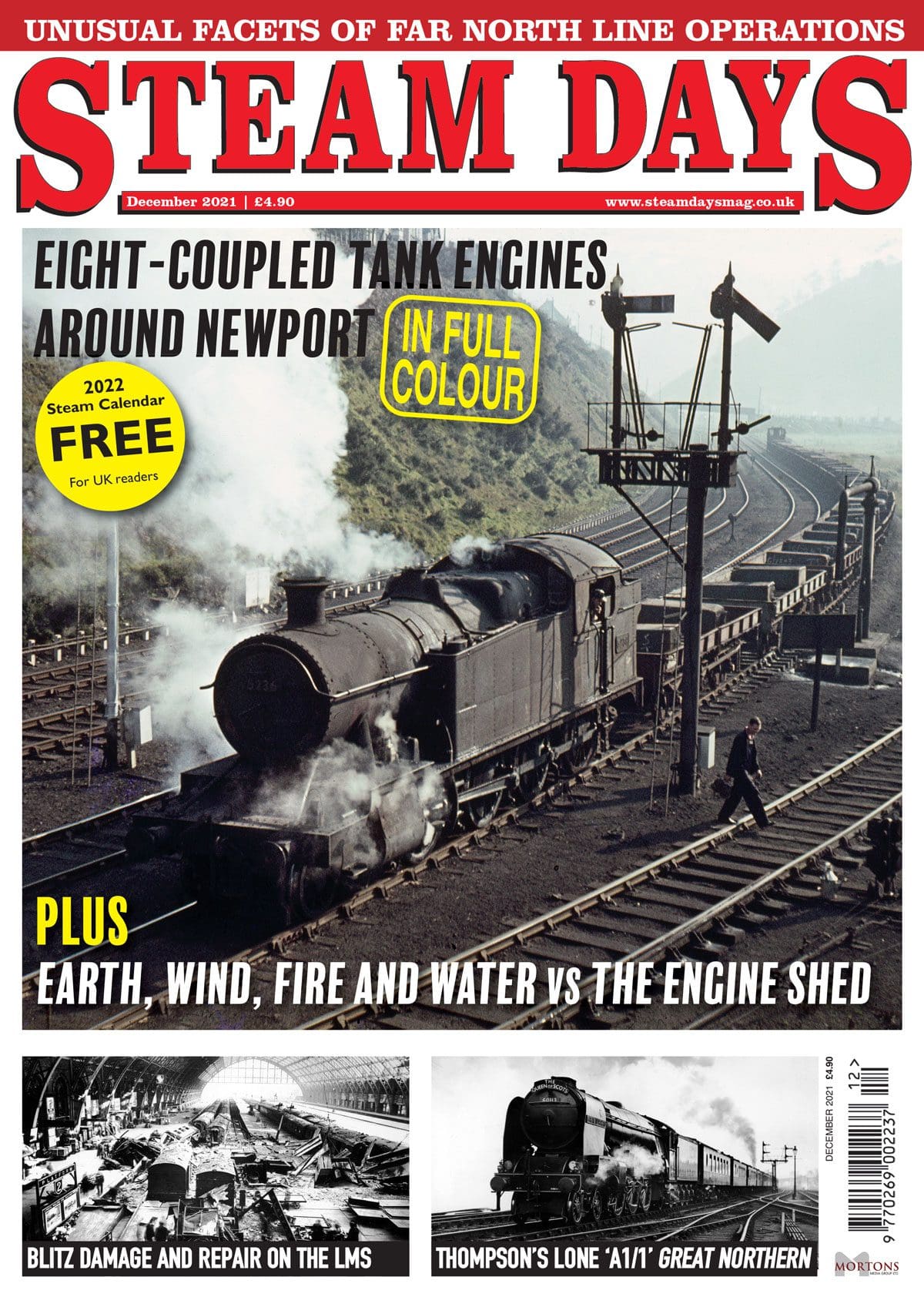 Steam Days December cover