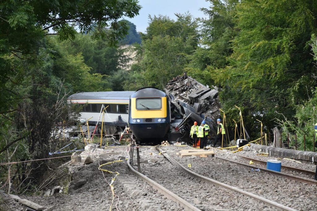 Stonehaven crash site