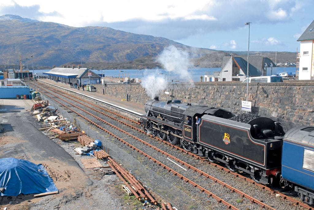 Preserved LMS ‘Black Five’ 4-6-0 No. 45407