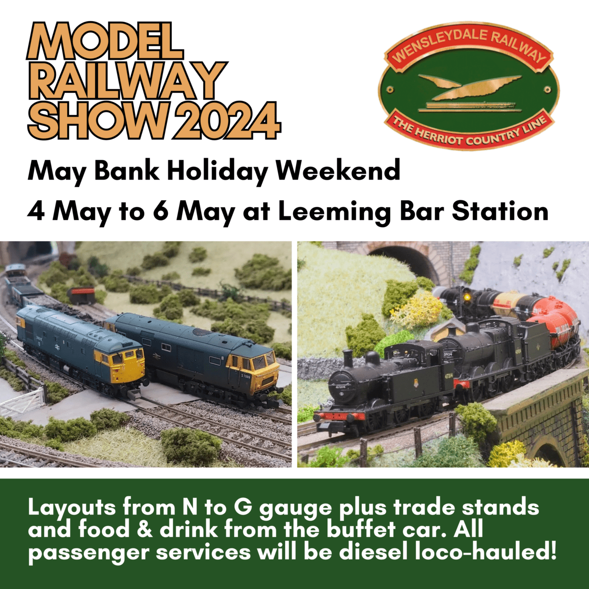 Model Railway Show returns to Wensleydale The Railway Hub