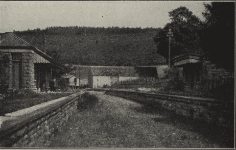 Platforms without a track at Redbrook, Mon. Photo: H.S. Newcombe
