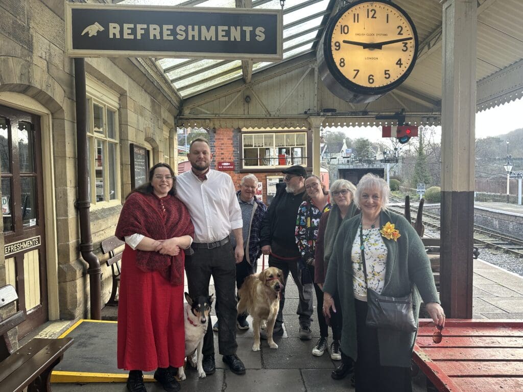 Bethan, Joel, Ralph and volunteers ensured St Davids Day was celebrated properly.