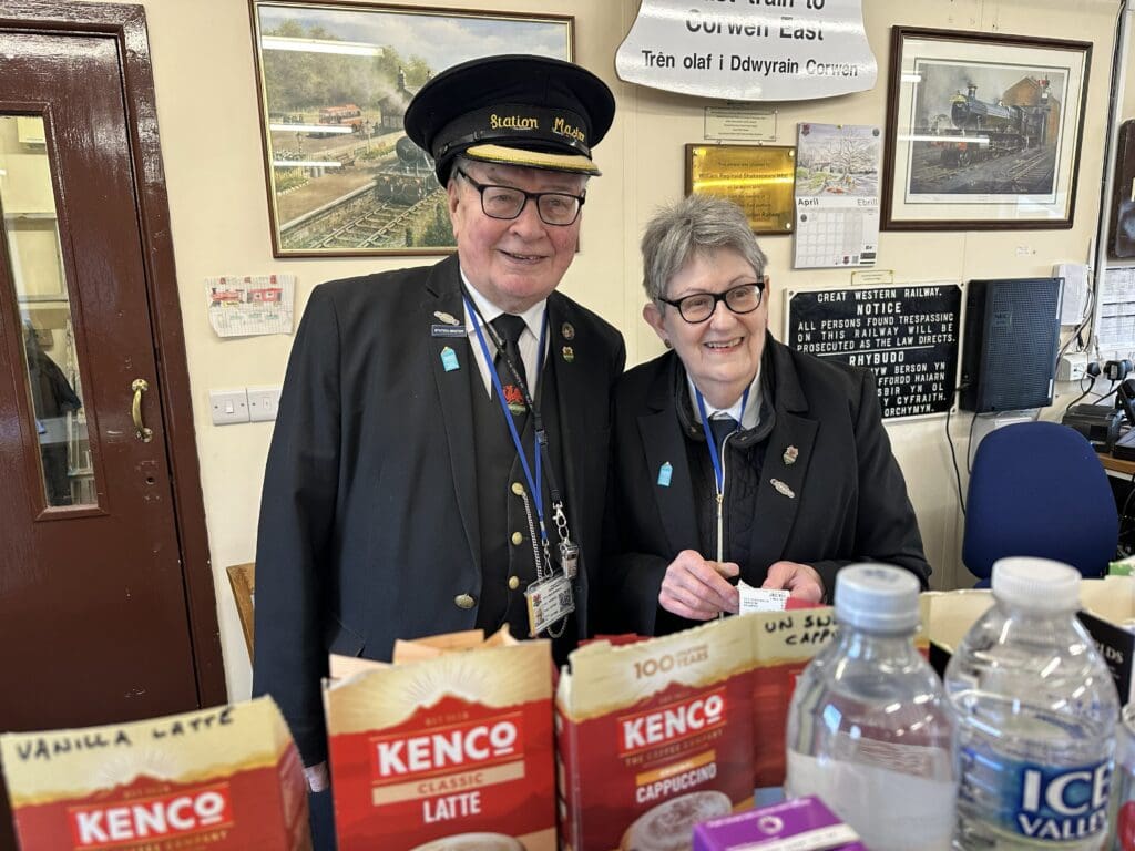 Wayne and Sue Ronneback - the King and Queen of Corwen
