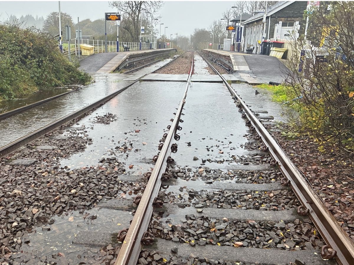 Recovery continues on Scottish railways following Storm Boelo