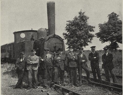 The celebrated “Gladstone” and part of cast